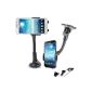 Rotary Car Mount 360 Samsung Galaxy Mega 6.3 + Ventilation Grill and car charger FREE !!!  (Electronic devices)