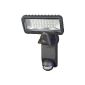 Brennenstuhl sensor LED spotlight Premium City SH2705 PIR IP44 with infrared motion detector indoors and outdoors, 1179610 (garden products)