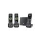 Gigaset C530 IP DECT Trio Telephone without hybrid wire Black (Electronics)