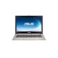 Asus Zenbook UX32A 33.8 cm (13.3 inches) Ultrabook (Intel Core i5 3317U, 1.7GHz, 4GB RAM, 500GB HDD + 24GB Express Cache, Intel HD 4000, Win 8) Silver (Personal Computers)