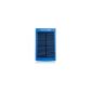 30000mAh Dual USB Interface Solar Power Battery Charger Mobile Power Blue (Electronics)