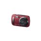 Casio Exilim EX-N20 Digital Camera (16.1 megapixels, 6.9 cm (2.7 inch) display, 5x opt. Zoom, HD Video) Marrakesh Red (Electronics)