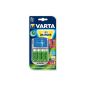 Varta LCD Charger charger for 4 AA / AAA batteries (incl. 4 AA batteries + 12V Adapter + USB Cable) (Electronics)