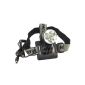 Lamp frontal torch 3800 Lumen CREE XM-L T6 Rechargeable 7000MA LD126E (Electronics)