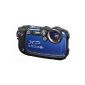 Fujifilm FinePix XP200 digital camera (16 megapixels, 5x opt. Zoom, 7.6 cm (3 inch) LCD display, image stabilized, water resistant to 15m) Blue (Electronics)