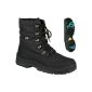 Original SYSTEM winter boots winter boot for women with ice claws and Rain TEX black (Textiles)