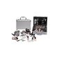 Schmink-Koffer Box 58 pieces makeup in aluminum briefcase (Luggage)