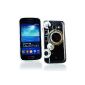 Me Out Kit FR TPU Gel Case for Samsung Galaxy Ace S7272 3 - multicolored camera vintage / retro (Wireless Phone Accessory)