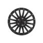 Unitec 75174 Premium Wheel Covers 4-seater set Suzuka, black 35.6 cm (14 inch) (automotive)