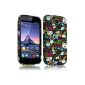 Seluxion - Case Cover Case Semi Rigid Wiko Cink Peax 2 with LM18 pattern (Electronics)