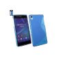 Emartbuy® Sony Xperia Z2 Ultra Thin Case Cover Gel Case Cover Blue (Electronics)