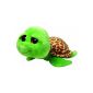TY 7136989 - Zippy Buddy - turtle, large, 24 cm, green (toy)