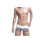 SEOBEAN Trunk Boxer Underwear Men Brief Sexy Stripes 2157 (Clothing)