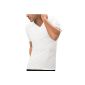 Only the men undershirt 887 651 / T-Shirt 3D Flex V-Neck (Textiles)