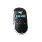 Security Plus Radio bicycle BR 28, black and silver, 14,001,101 (equipment)