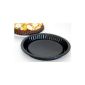 SiliconeCuisine - Mould fluted tart.  Silicone Nonstick high professional quality resistance + 10 years warranty (Kitchen)
