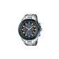 Casio Men's Watch XL Edifice analog quartz Stainless Steel EF-539D-1A2VEF (clock)