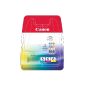 Canon BCI-6 C / M / Y Original ink cartridges, multipacks per 15ml cyan, magenta, yellow (Office supplies & stationery)