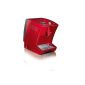 Severin KV 8025 fully automatic coffee machine + S2 One Touch (Cappuccinatore) red (household goods)