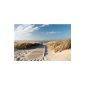 Mural North Sea beach KT410 Size: 420x270cm dune sky sand