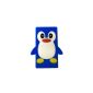 Tinkerbell Trinkets® DARK BLUE Cute Penguin Penguin Pouch Case Cover iPod Nano 7th Generation 7 (Wireless Phone Accessory)