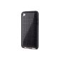 Speck PixelSkin HD Hard Case for iPod Touch 4G Black (Electronics)