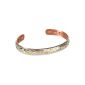 COPPER AND BRACELET 6 MAGNETS Magnetic Model Verbena Kerdynelle (Health and Beauty)