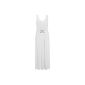 Ladies Maxi Dress New Sleeveless Stretch Crossed buckle belt To join oversize (Textiles)