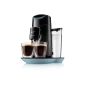 Philips Senseo HD7870 / 60 Twist Kaffeepadmaschine, 1450W, Touchpanel, black / blue (household goods)