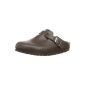 Birkenstock Boston Leather Classic Unisex Adult Clogs (Shoes)