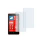 2 x mumbi Screen Protector Nokia Lumia 820 protector Crystal Clear invisible (Electronics)