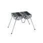 Camp 4 Titisee Barbecue charcoal stainless steel 38 x 28 x 24 cm (Sports)