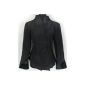 Elegant jacket / blazer handmade black Available sizes: 34, 36, 38, 40, 42, 44, 46, 48, 50