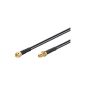 Wentronic 5m WLAN antenna extension cable (RP-SMA male to RP-SMA connector) (Accessories)