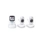 Audio Line V130 baby monitor with nightlight and intercom function, with 1 or 2 camera (s) (Baby Product)