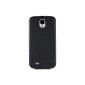 Anymode Vertical Flap Leather Case for Samsung Galaxy S4 Black (Wireless Phone Accessory)
