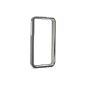 Xqisit 11323 iVest Aluminum Bumper iPhone 4 / 4S Black (Accessory)