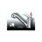 Low pressure sink Kitchen faucet nice design 2 spray patterns Chrome Sanlingo (household goods)