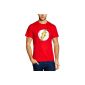 DC Men's T-Shirt The Flash - Logo, round neck (Textiles)