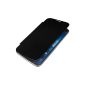 Practical and chic flap Protective Case for Samsung Galaxy Mega 6.3 i9200 / i9205 in Black of kwmobile mark (Wireless Phone Accessory)