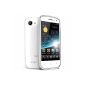 Wiko Cink Slim Bluetooth WiFi GPS Android Smartphone White (Electronics)