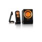 Speedlink Vivente 2.1 Subwoofer System, black / orange (accessory)