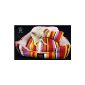 Dog Bed Pink Stripes - roost - cuddly soft - 80x60x30cm - Dogs ... Dogs Stars