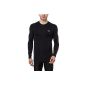 Ultra Sport Men's Compression Shirt Ben, black, XXL - sits reliably