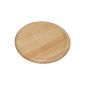 Kesper 60462 Pizza-plate, made of rubberwood, dimensions - Ø 32 cm, thickness - 1.5 cm (household goods)