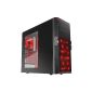 Sharkoon T9 Value Red PC Case ATX Midi Tower (Accessories)