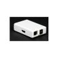 White closed case for Raspberry Pi Model B (Personal Computers)