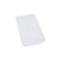 WENKO 18950100 bath mat Tropic White - anti-slip finish, suction cups, plastic, white (household goods)