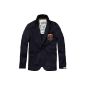 Scotch Shrunk Boys Blazer 13410130500 - Basic dressed blazer + badge (Textiles)