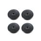 4 dumbbell disk weight 5 kg - plastic coated - Ø 26 cm (Sports)
